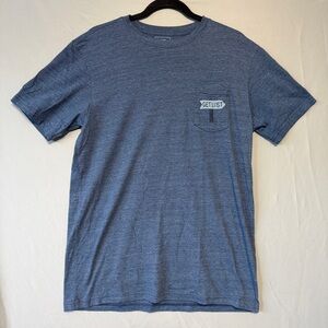 The North Face Mens Get Lost Graphic T-Shirt L Blue Slim Fit Outdoors Camping